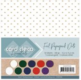 Card Deco Essentials - Foiled Paperpack Dots