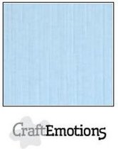 CraftEmotions linnenkarton 100 vel azuurblauw Bulk LHC-14 A4 250gr
