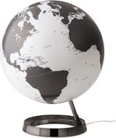 Globe Bright Base en plastique gris anthracite de 30 cm de diamètre avec éclairage