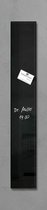 Sigel glasmagneetbord - Artverum - 12x78cm - zwart - SI-GL100