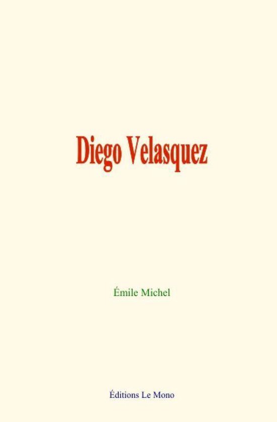 Diego Velasquez - cover