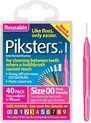 Piksters Interdentaal Ragers - Size 00 (Roze) - 40 stuks verpakking
