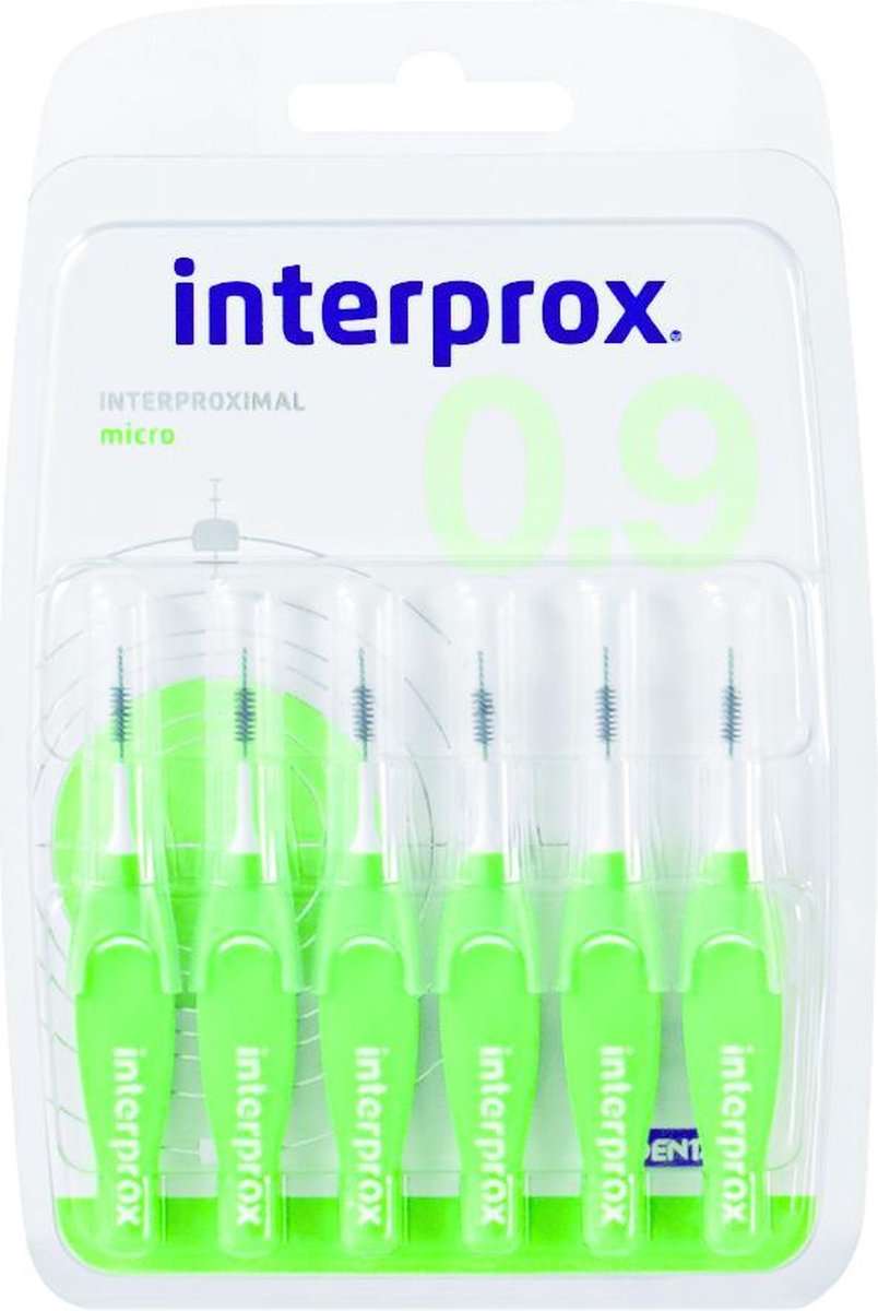 3x Interprox Ragers Micro 0.9 Groen Blister à stuks | bol.com