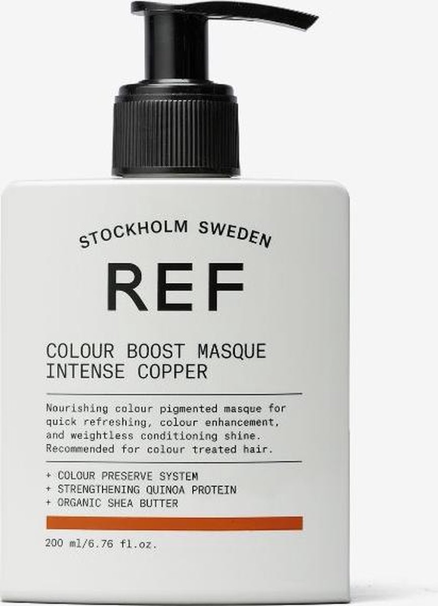 REF Stockholm - Colour Boost Masque Intense Copper - 200ml