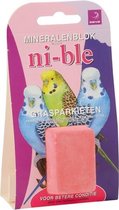 Esve ni-ble mineralenblok grasparkiet roze -  - 1 stuks