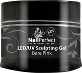 Nail Perfect LED/UV Sculpting Gel Bare Pink 45gr