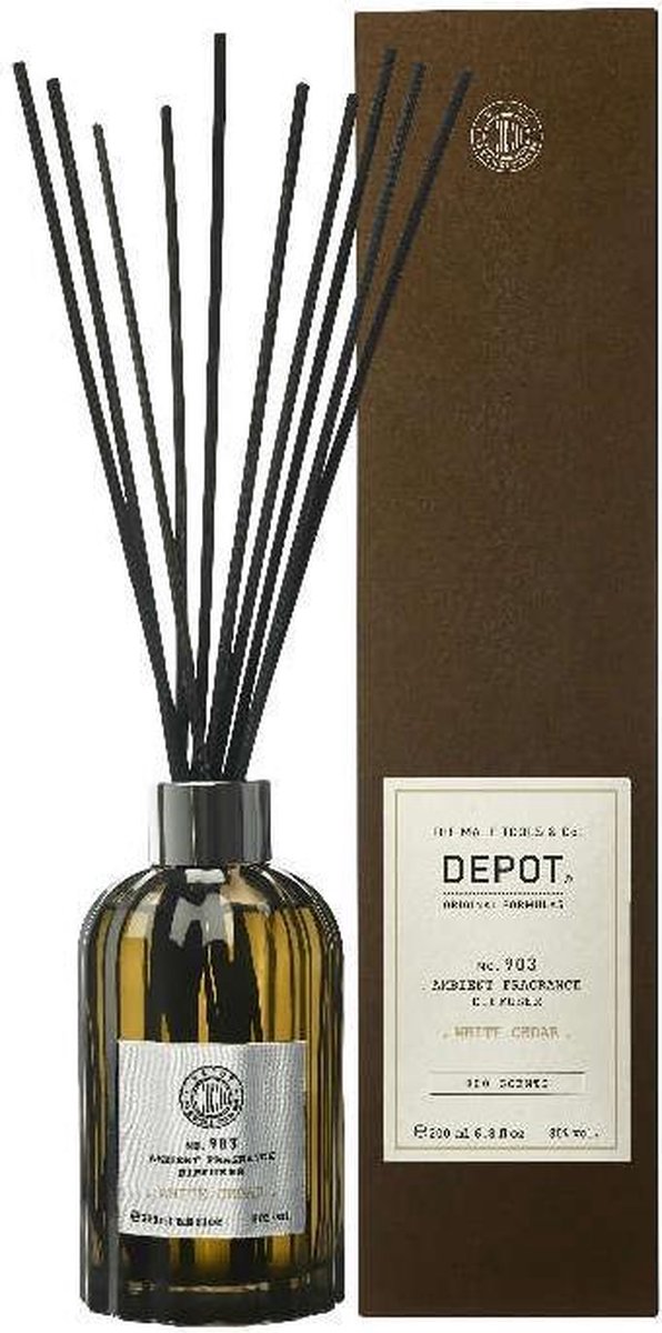 Depot 903 ambient fragrance diffuser white cedar 200ml