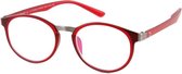 Multifocale OZY leesbril rood +3.0