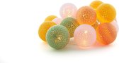 Cotton Ball Lights Buitenlichtslinger 20 stuks | Flor
