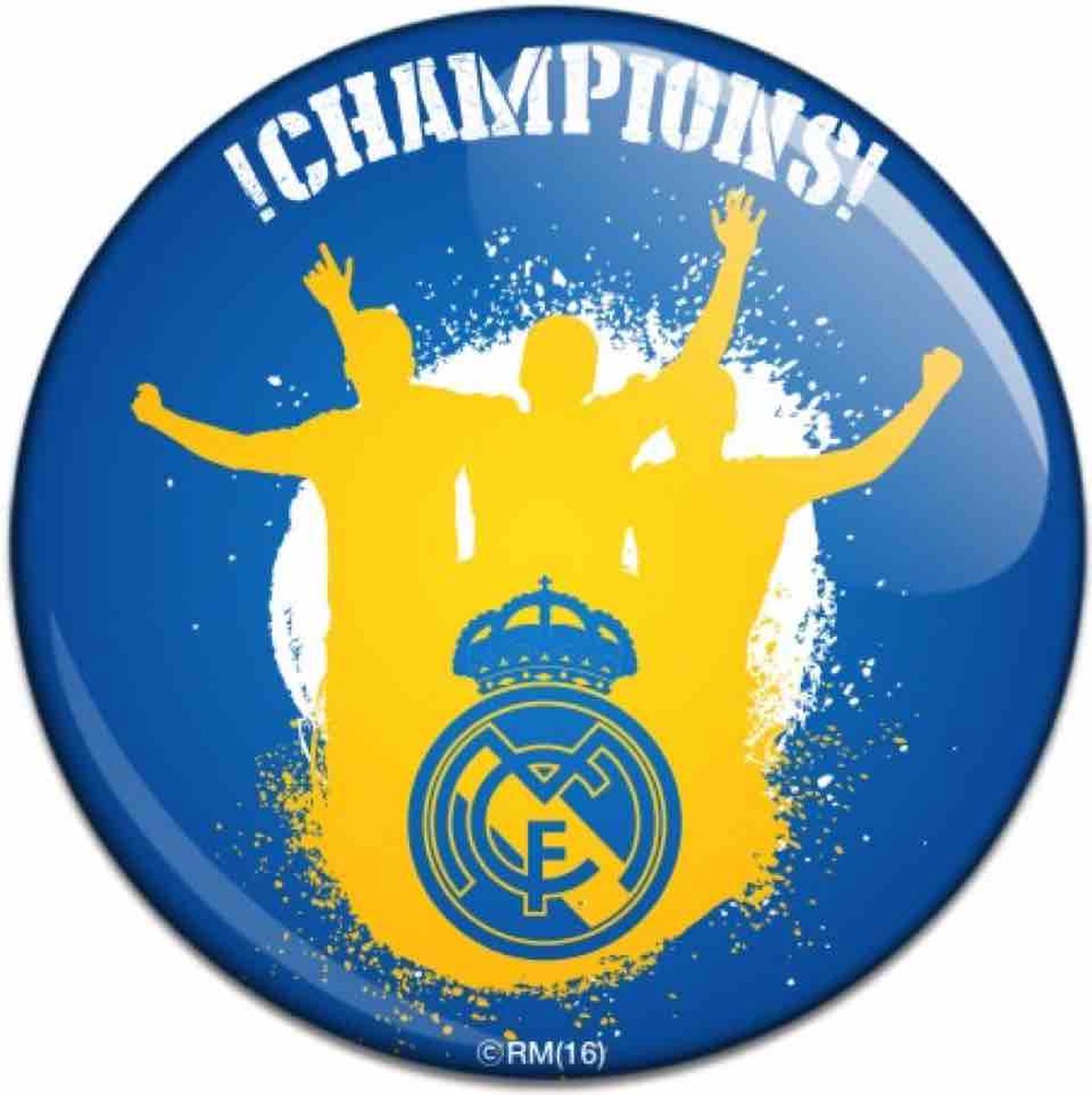 Real Madrid Button Badge CHM