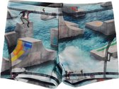 Molo - UV Zwemshort voor jongens - Norton - Ocean Skate - maat 98-104cm