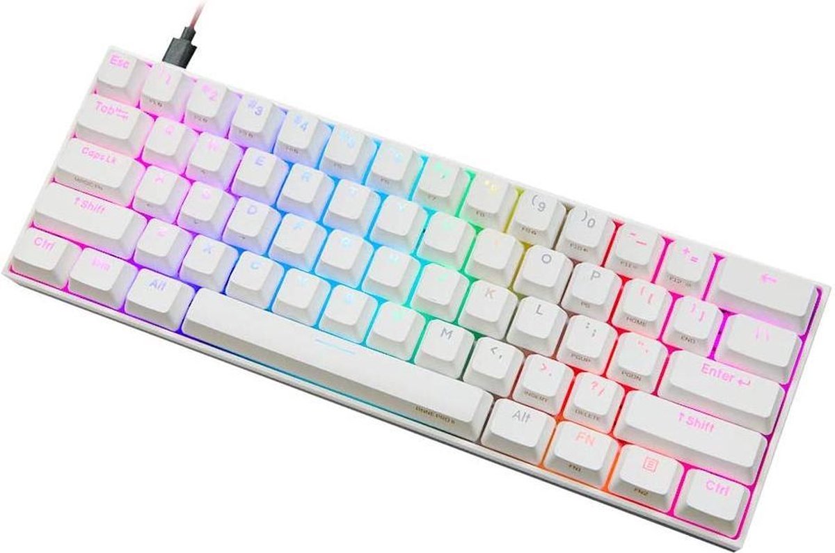 Anne Pro 2 Qwerty Gaming mécanique Clavier 60 RVB Bluetooth