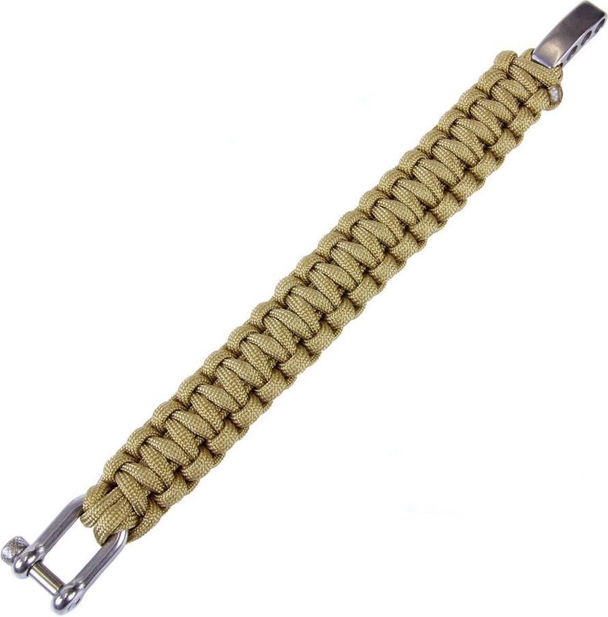 Paracord bracelet 9 inch Khaki