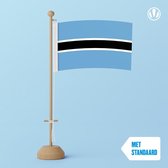 Tafelvlag Botswana 10x15cm | met standaard