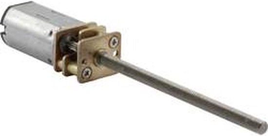 Micro transmission G 53M Sol Expert 96442 avec tige filetée, Pignons métal 1:53 50 - 450 rpm