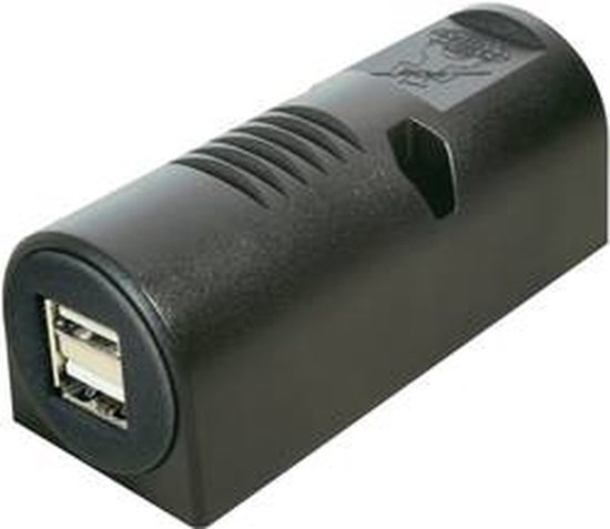 ProCar 67323501 USB aansluiting opbouw 2 voudig Stroombelasting (max.): 5 A Geschikt voor USB-A