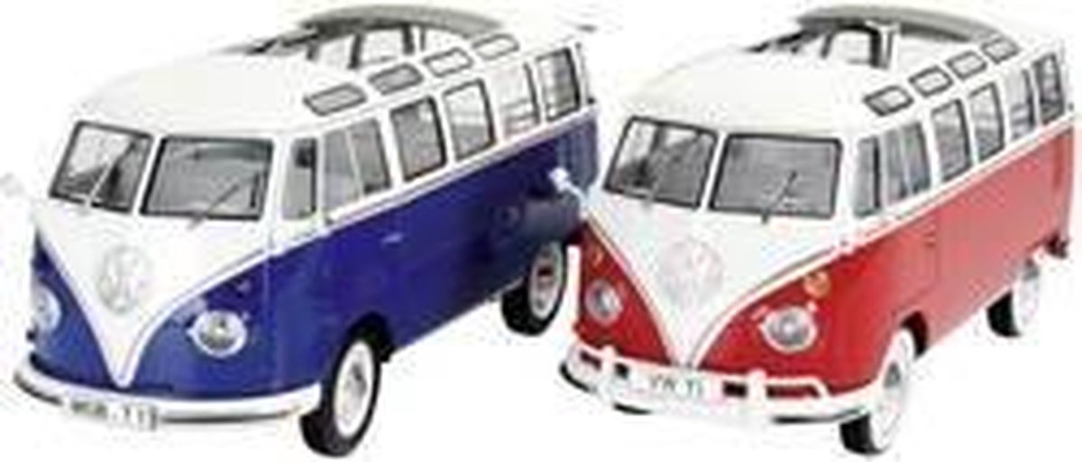 Revell Modelbouwpakket Auto - 07399 Volkswagen VW T1 Samba Bus Plastic - 1:24 - Modelbouw — afbeelding 16