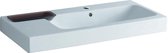 Geberit iCon Wastafel Met Kraangat En Overloop Siersch Links 900x485mm Wit