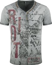 Key Largo shirt riot Donkerrood-L