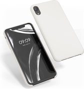 kwmobile telefoonhoesje voor Apple iPhone XR - Hoesje met siliconen coating - Smartphone case in maanglans