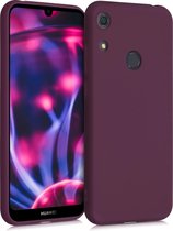 kwmobile telefoonhoesje voor Huawei Y6s (2019) - Hoesje voor smartphone - Back cover in bordeaux-violet