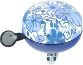 Widek Fietsbel Bloemen 80 Mm Delfts Blauw