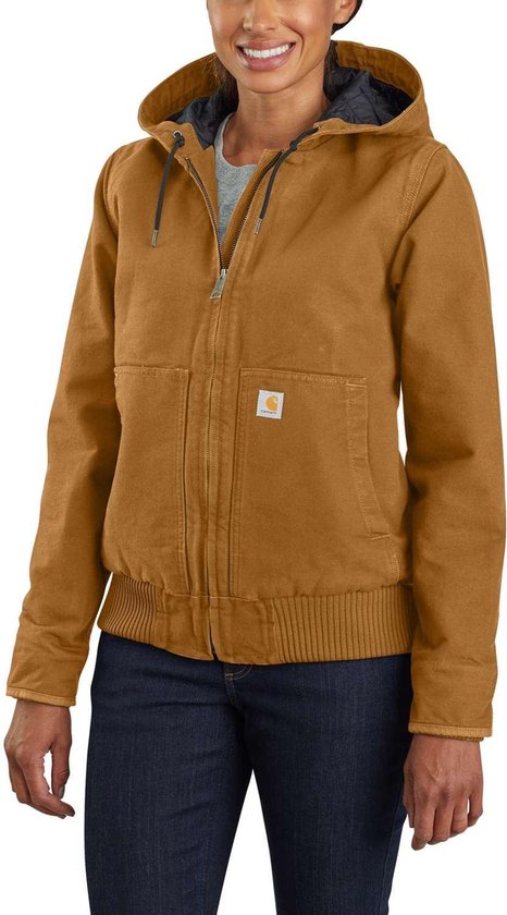 Carhartt Damen Jacke Washed Duck Active Jackets Carhartt® Brown-XS | bol