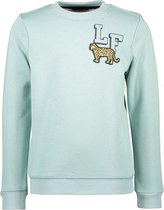 Like Flo Jongens sweaters Like Flo Flo boys sweater LF leopard mint 152