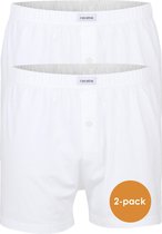 Ceceba heren boxershorts wijd (2-pack) - wit - Maat: 5XL