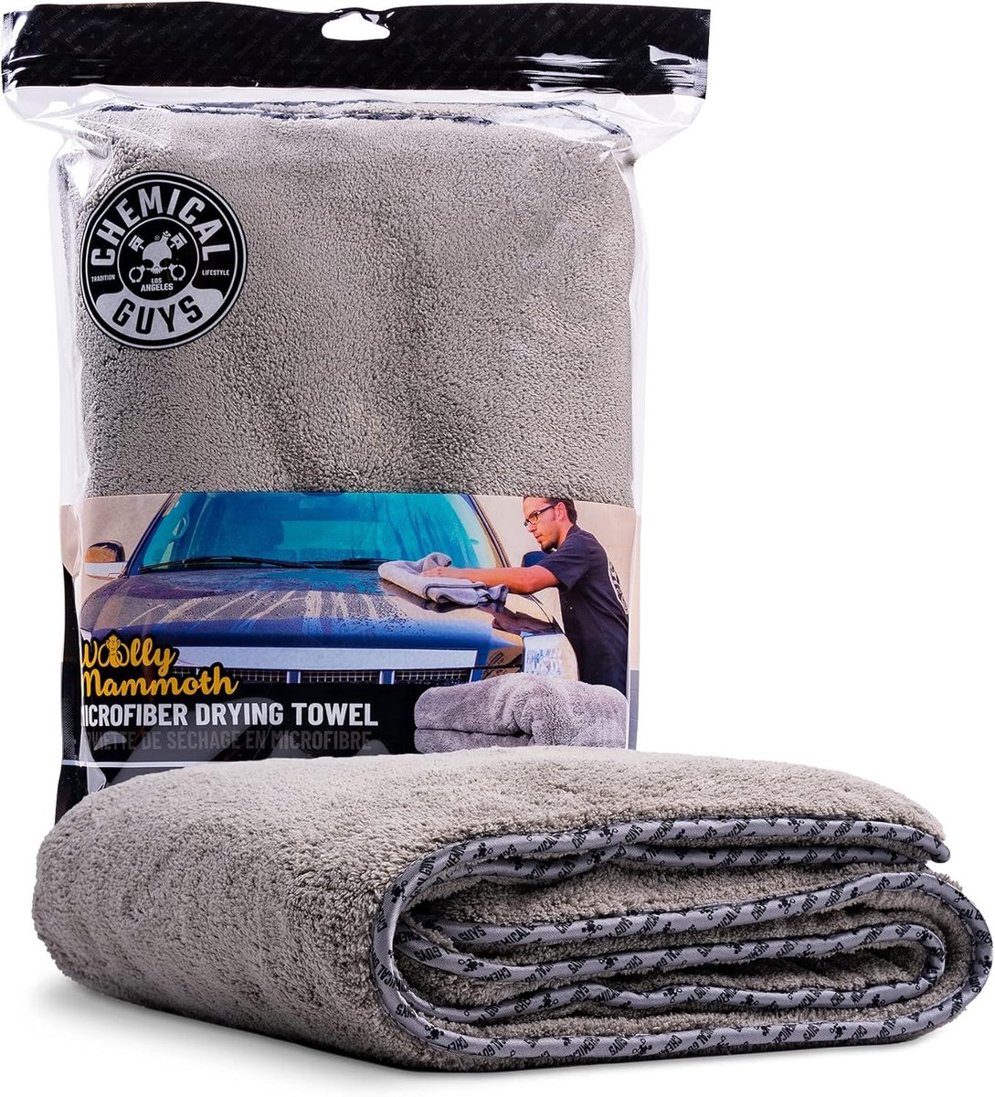 Grote Microfiber Droogdoek - 91 x 63 cm, Ultra-absorberend voor Auto