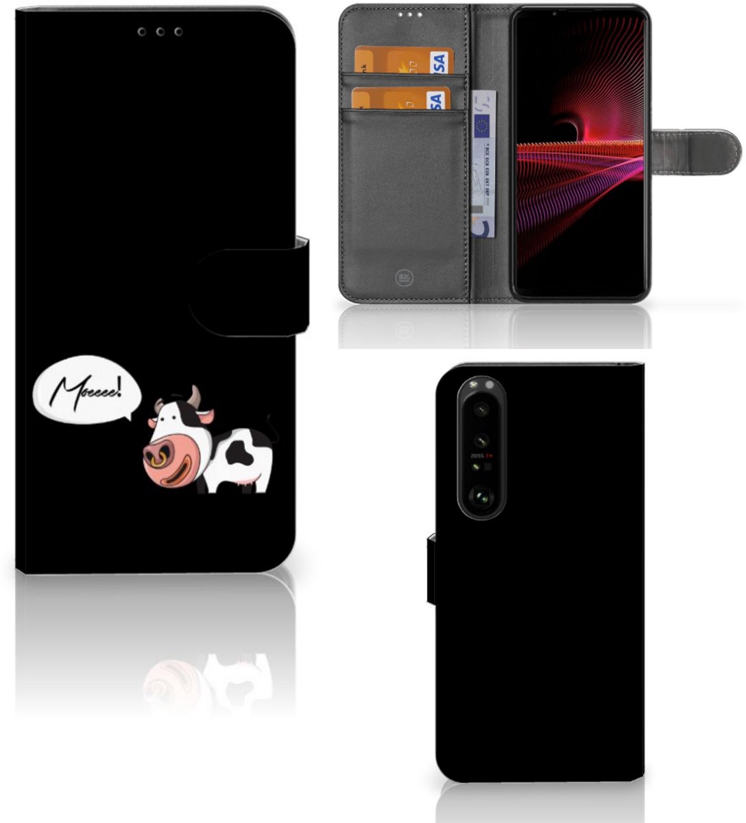 Sony Xperia 1 III Leuk Hoesje Cow
