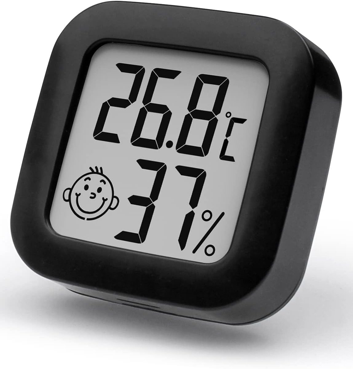 Mini Thermometer en Hygrometer voor Binnen - Digitale Temperatuur- en Vochtigheidsmeter