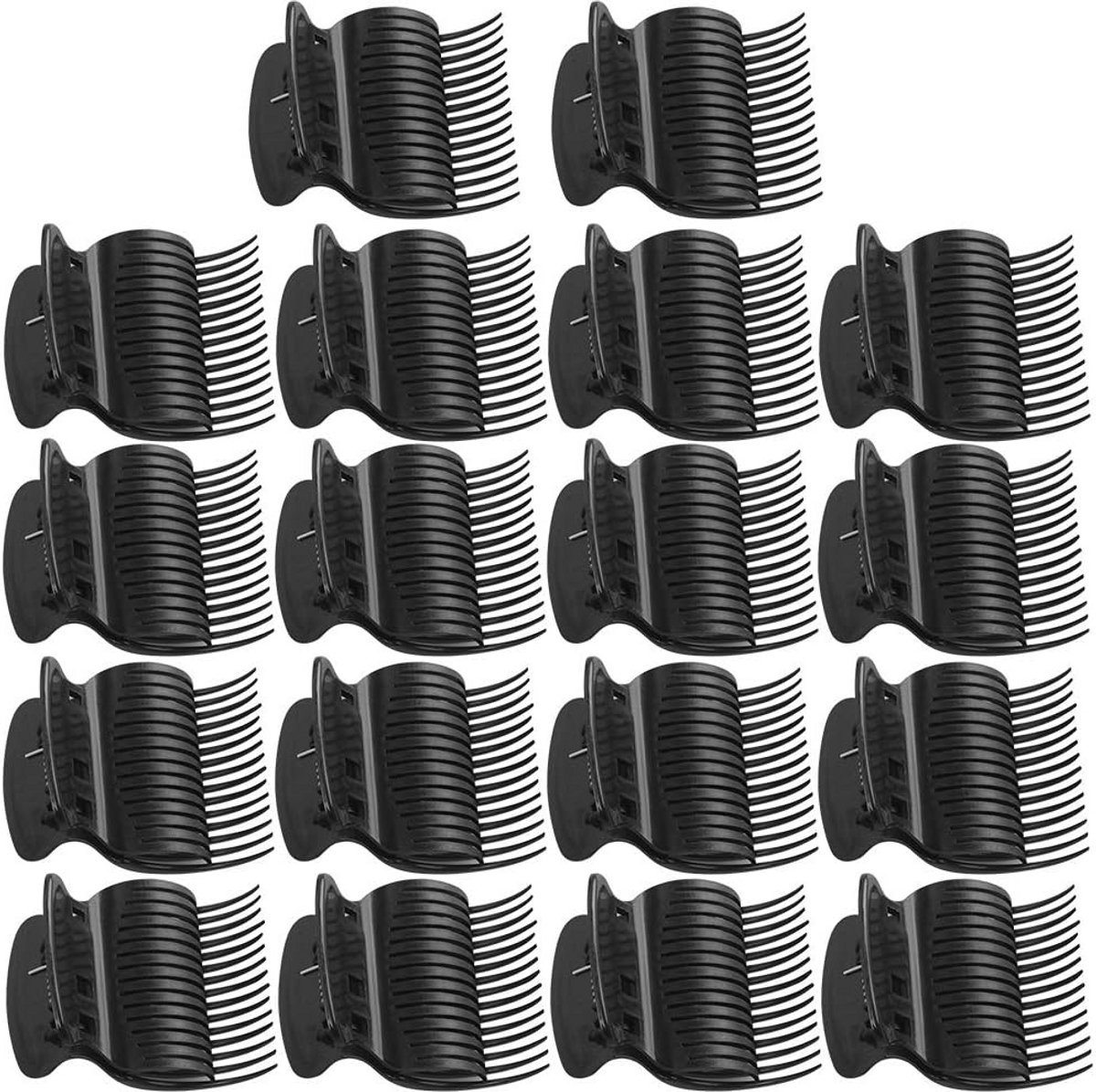 18 Stuks Warme Rolclips voor Haarstyling - Vervangingen voor Krulspelden