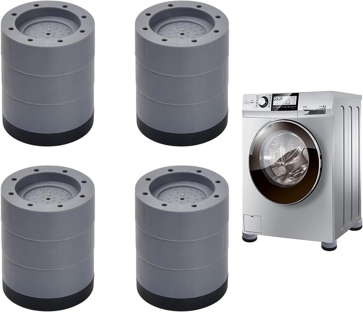 Universele Wasmachine Voetkussens - 4 Stuks Anti-Vibratie Trillingsdempers