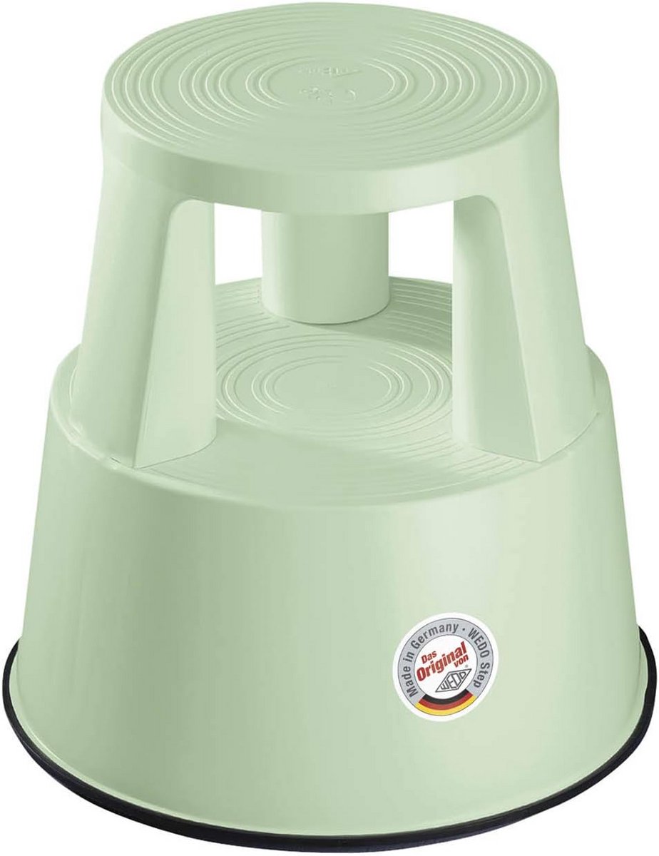 Rolkruk Hoogte 43 cm – Oprolbare Opstapkruk 150 kg, TÜV-getest, Onbreekbaar