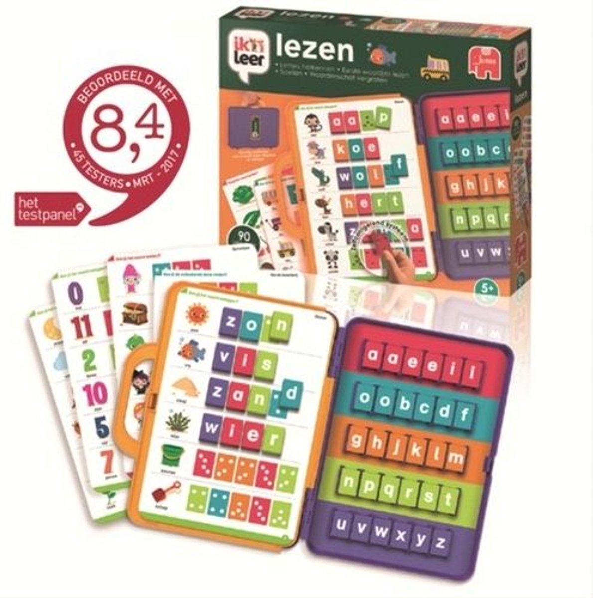 Jumbo - Ik Leer - Lezen - Educatief Spel - Vanaf 5 jaar - Koffer voor onderweg — afbeelding 12