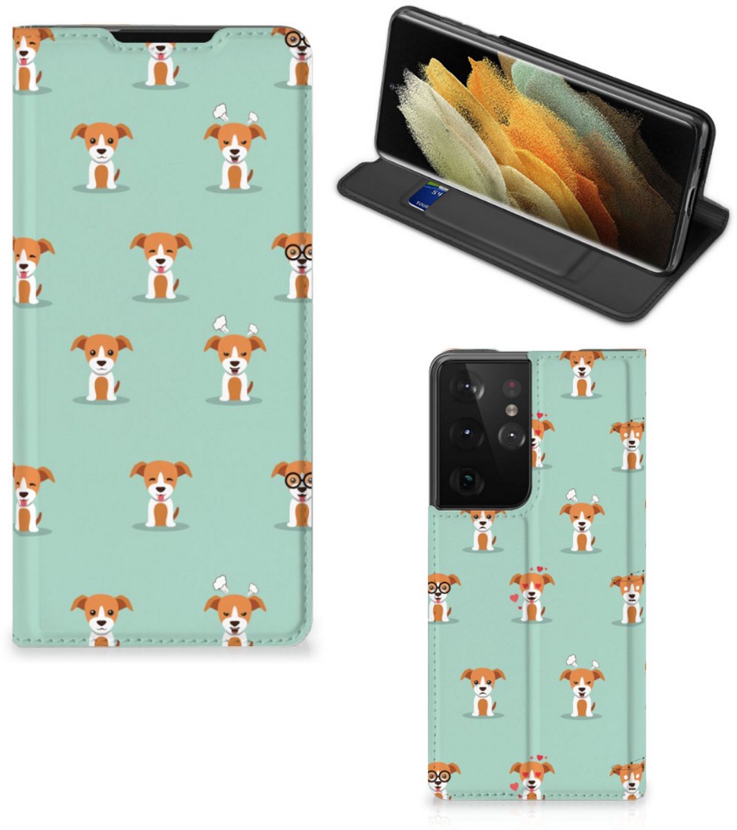 Samsung Galaxy S21 Ultra Hoesje maken Pups
