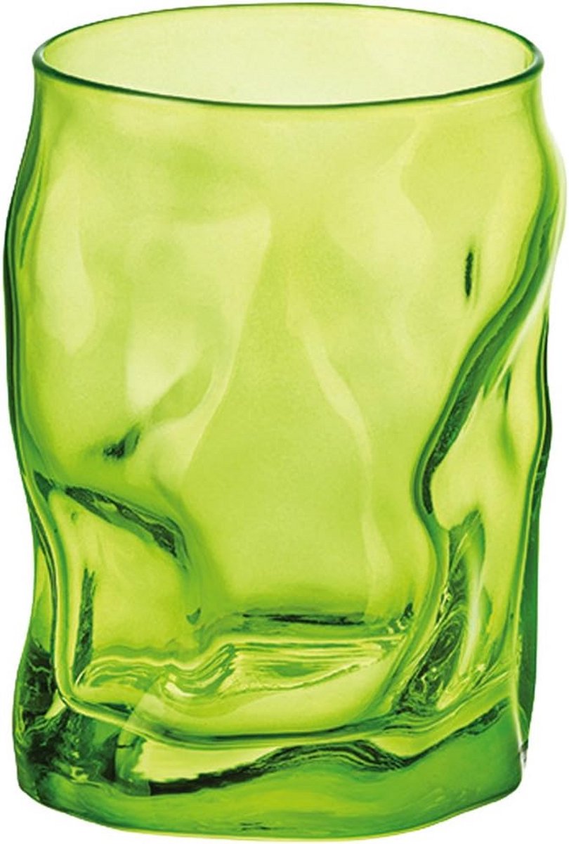 Groene glazen set van 6 - Ideaal voor elke gelegenheid