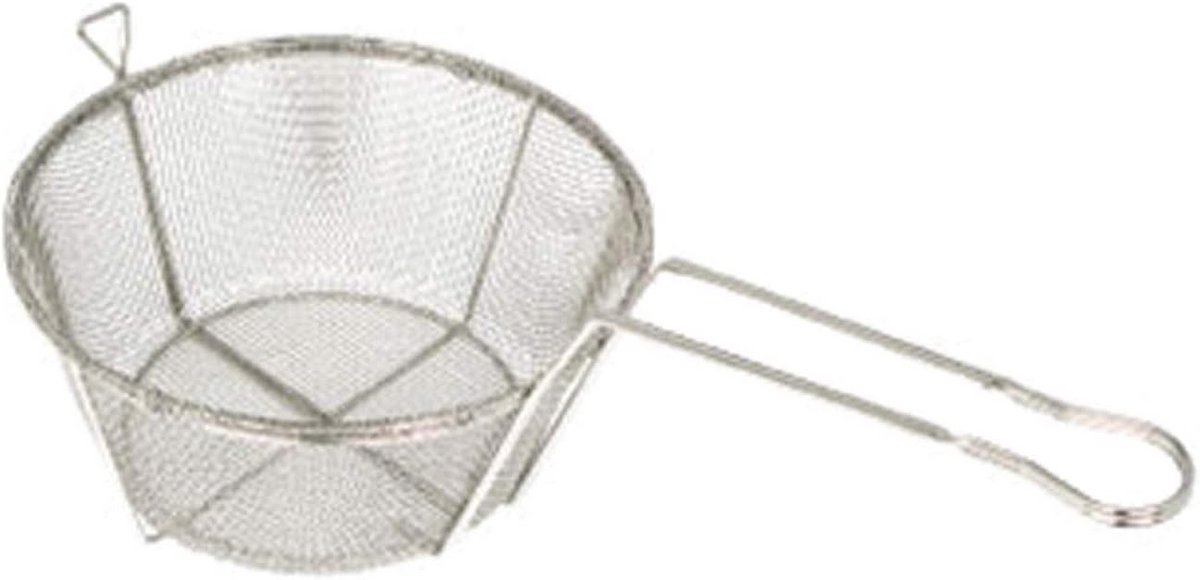 Ronde draad bak mand 10-1/2 inch met gaas