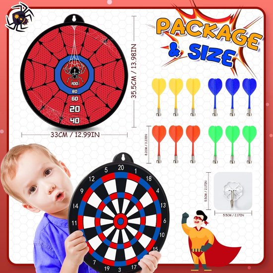 Dartbord voor Kinderen - Spelen en Leren van 3-12 Jaar — afbeelding 5