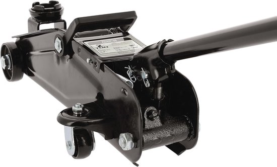 Hydraulische krik met wielen tot 2 ton voor veilig tillen van Merkloos	 — afbeelding 5