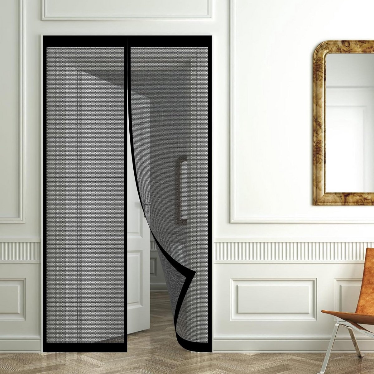 Magnetisch Horgordijn 65 x 235 cm voor Balkon- en Schuifdeuren