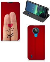 Coque Stand Cadeau pour Femme Nokia 1.4 Smart Cover Love