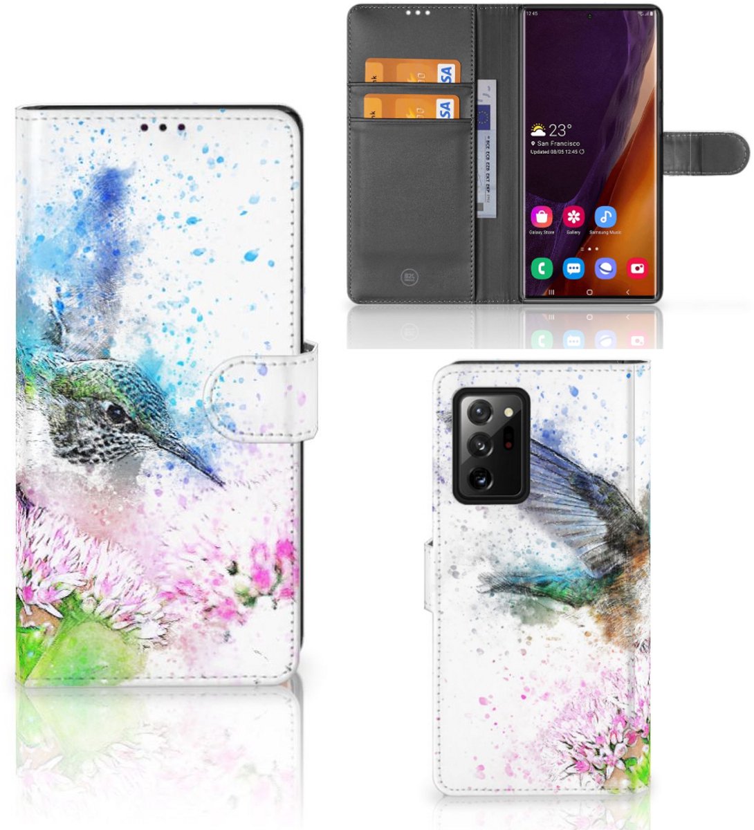 Hoesje Samsung Galaxy Note20 Ultra Vogel