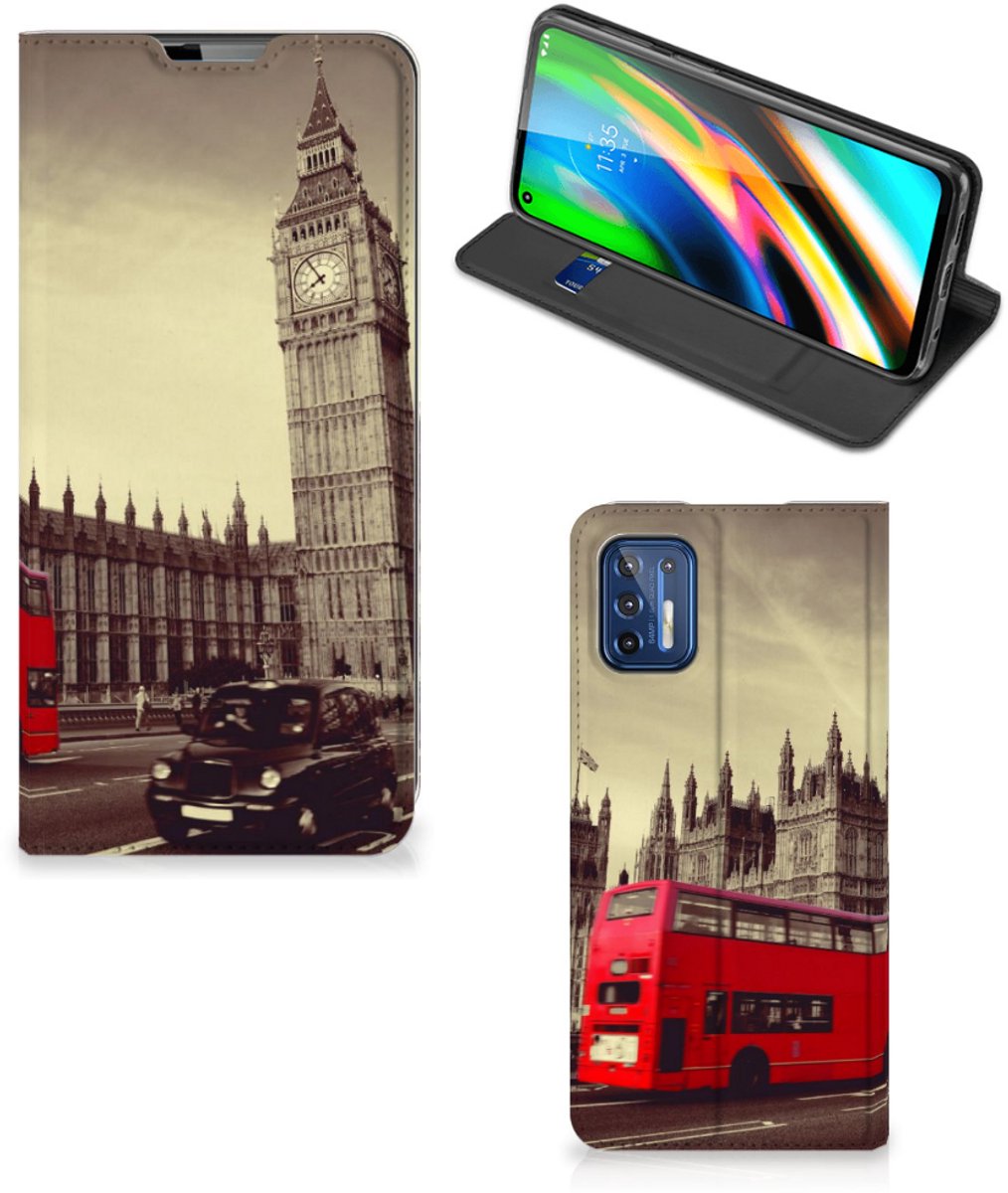 Motorola Moto G9 Plus Book Cover Londen