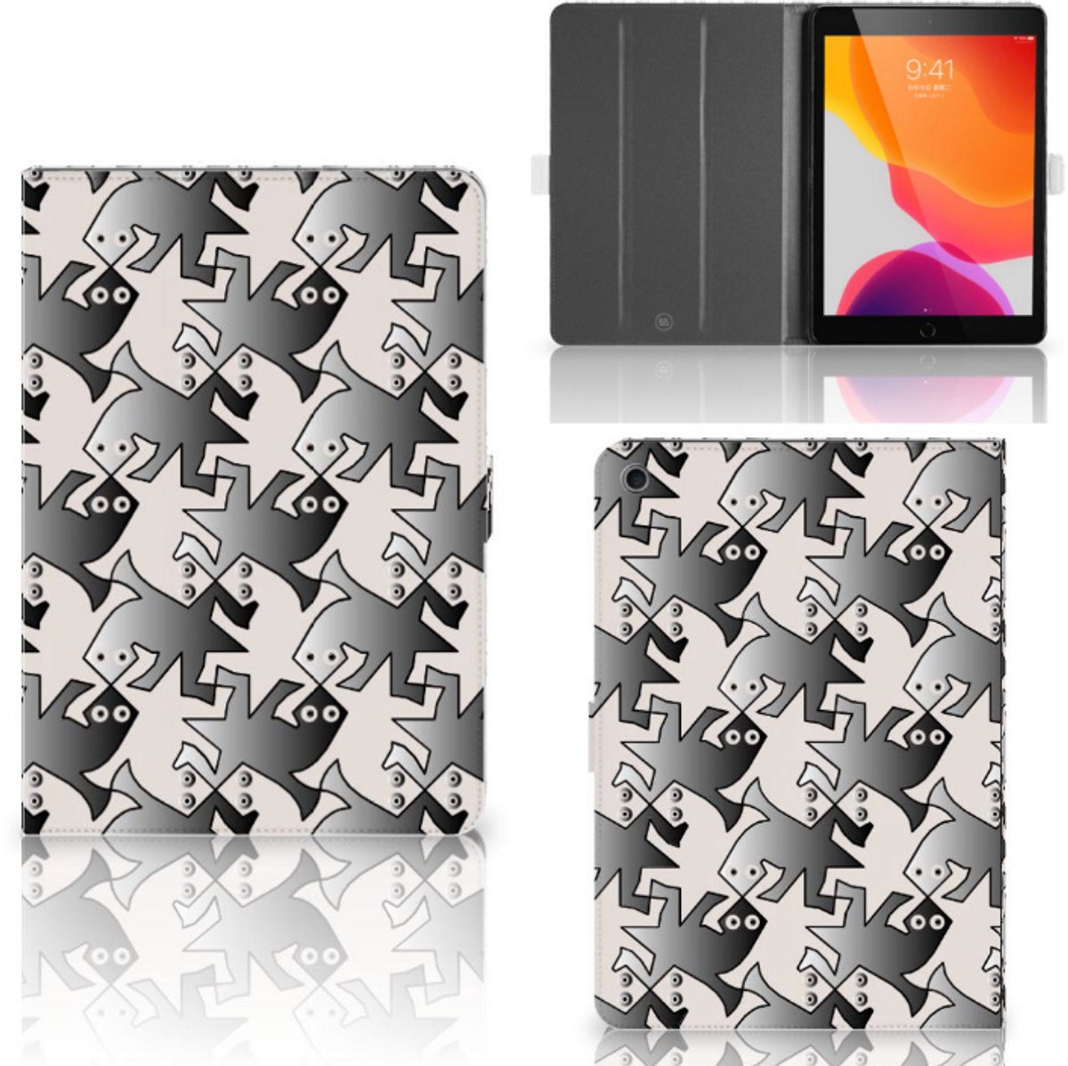 iPad 10.2 2019 | iPad 10.2 2020 | 10.2 2021 Flip Case Salamander Grey