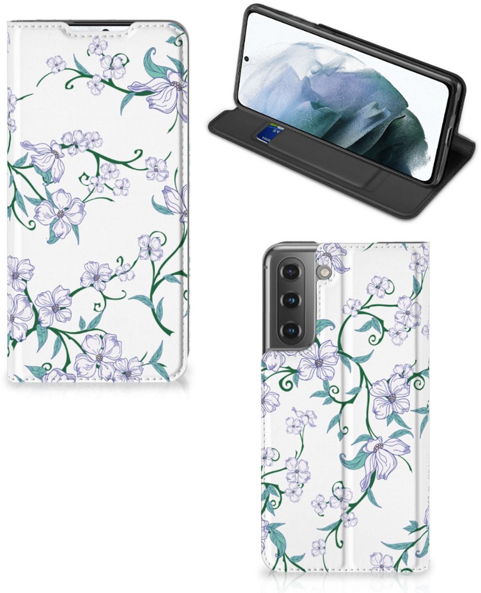 Samsung Galaxy S21 FE Uniek Smart Cover Blossom White