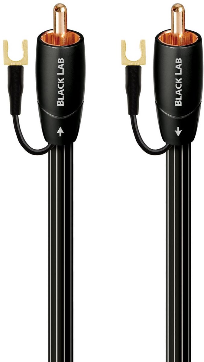 8 m Zwarte RCA Audiokabel - Koper, Hoge Kwaliteit, Ideaal voor Audio- en Videoverbindingen