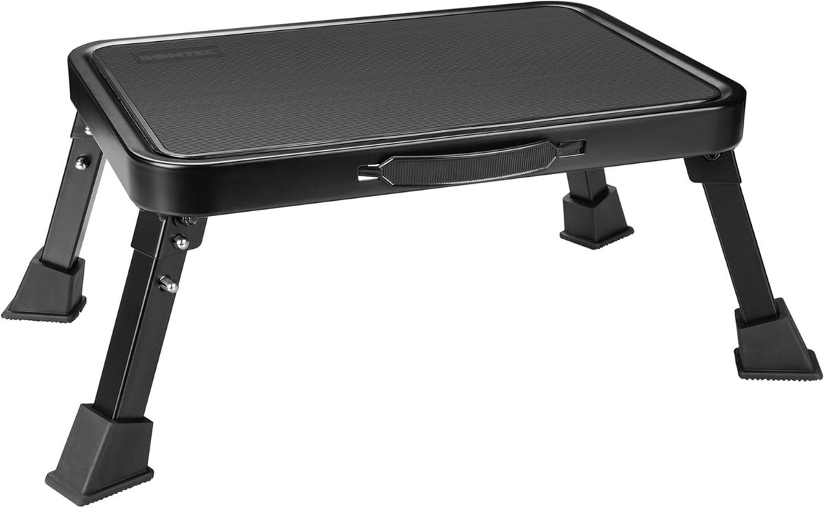 Inklapbare Stapkruk met Antislip Platform - 150kg Capaciteit, Perfect voor Kinderen en Volwassenen