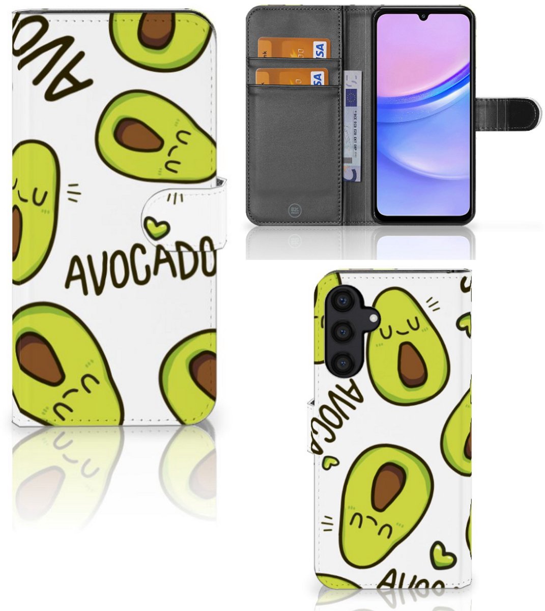 Samsung Galaxy A15 Leuk Hoesje Avocado Singing